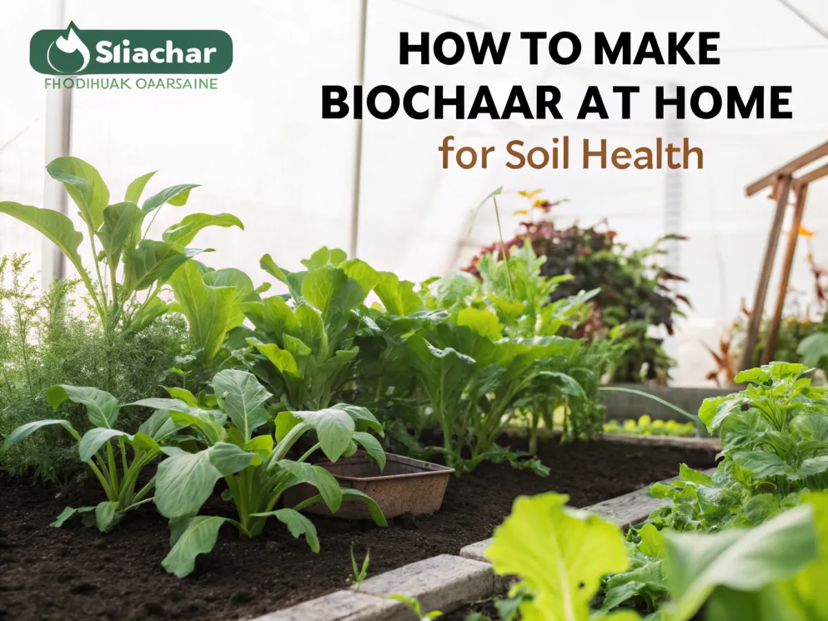 How to Make Biochar at Home for Soil Health
