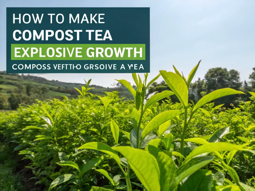How to Make Compost Tea for Explosive Plant Growth