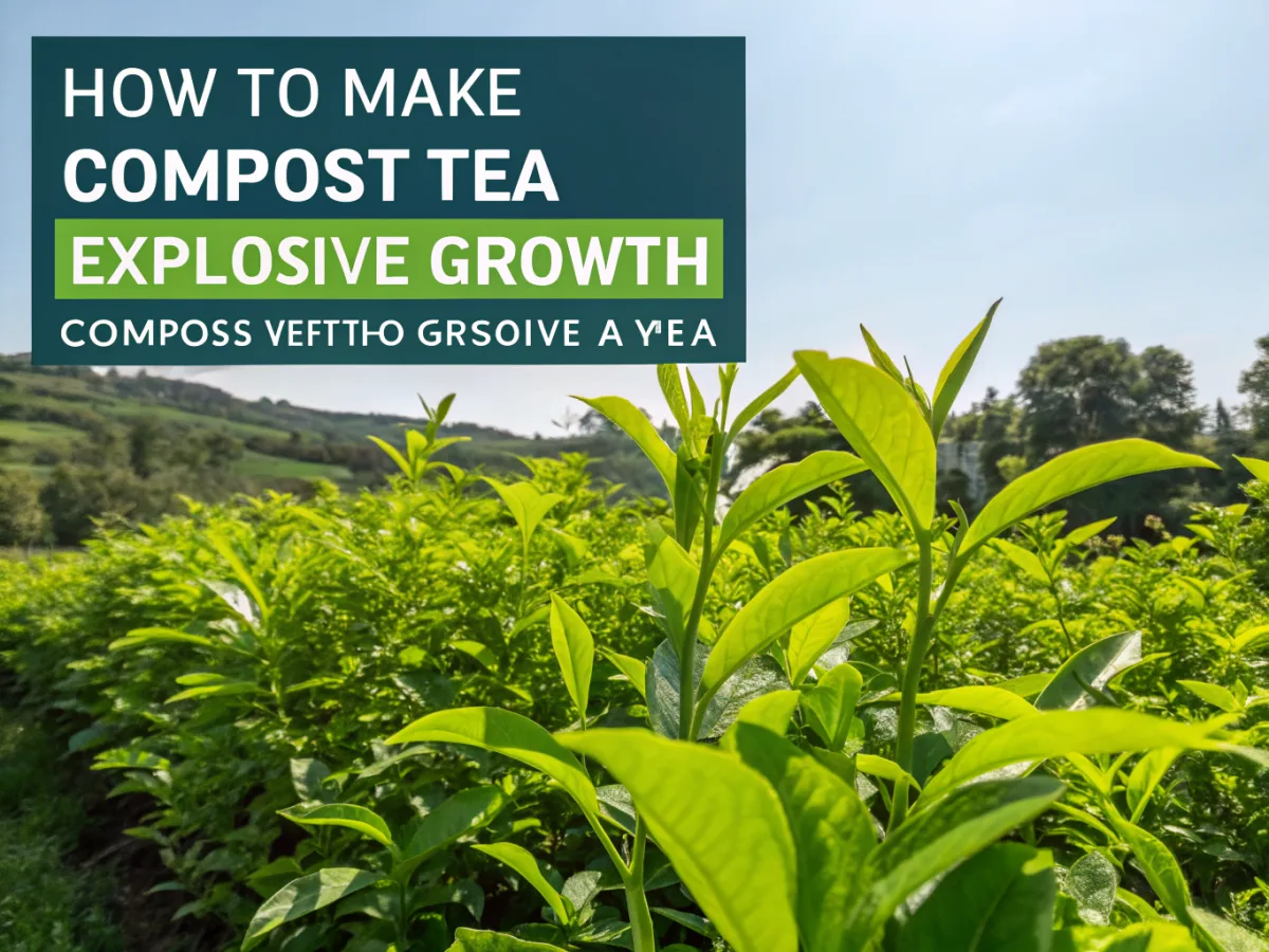 How to Make Compost Tea for Explosive Plant Growth