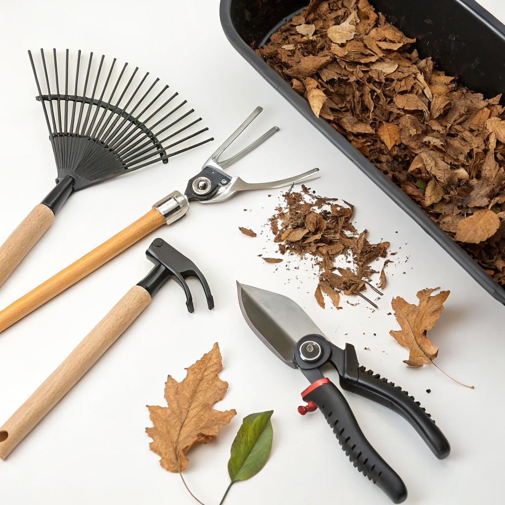 make leaf mold gardener black gold