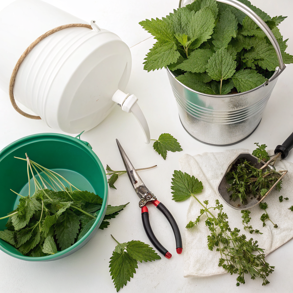 liquid fertilizer nettles