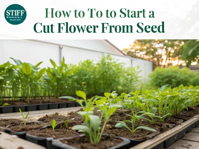 How to Start a Cut Flower Garden From Seed