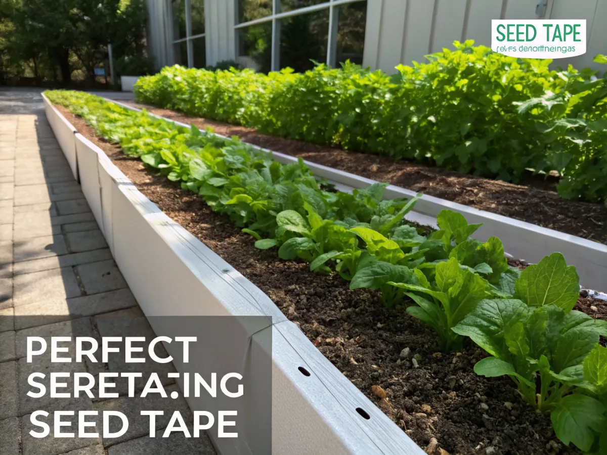 Make Your Own Seed Tape for Perfect Spacing