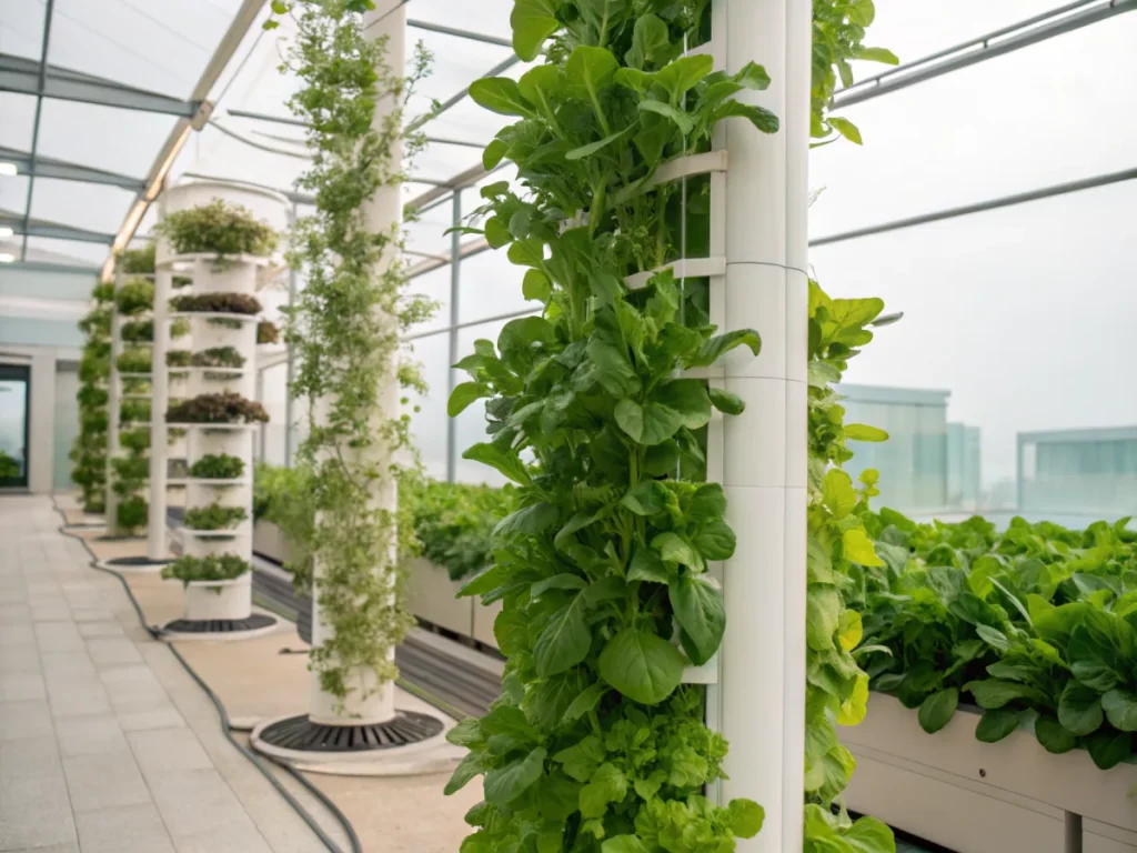 Vertical Growing Systems for Maximum Urban Yield
