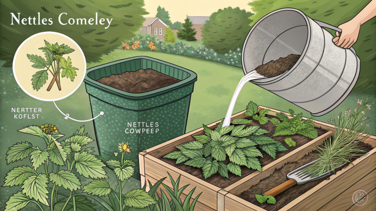 How to Make Compost Activator from Nettles and Comfrey
