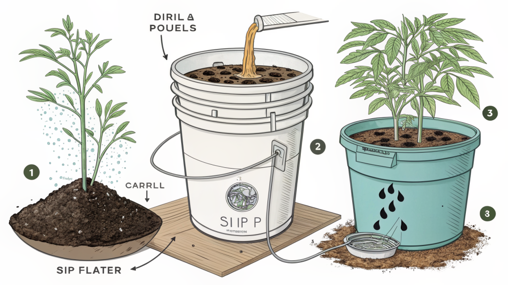 Building a Sub-Irrigated Planter (SIP) from a 5-Gallon Bucket